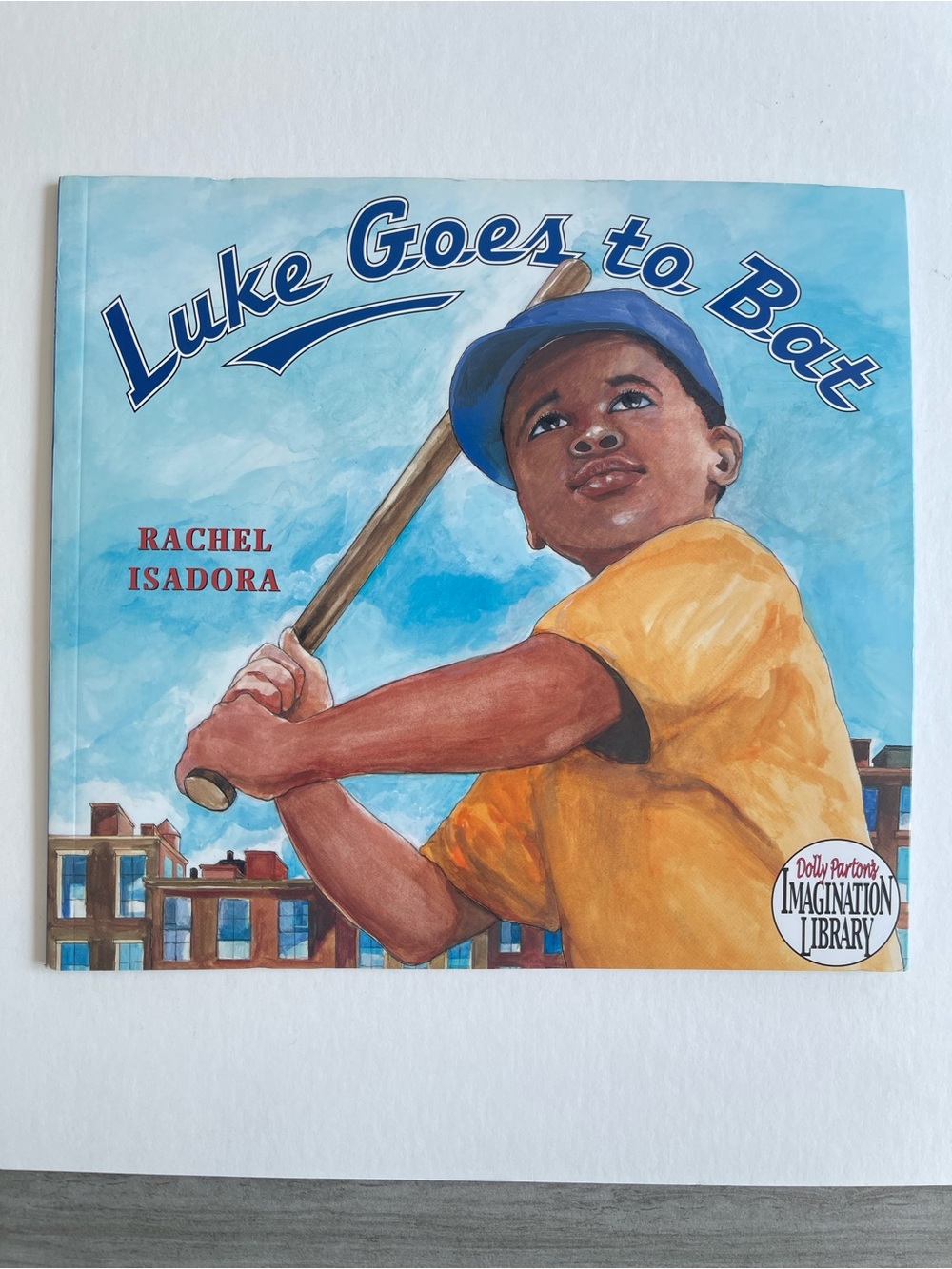 Luke Goes to Bat Children's Reading Book with Pictures